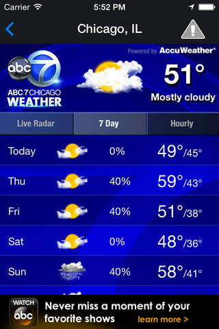 ABC7 Chicago Weather screenshot 3