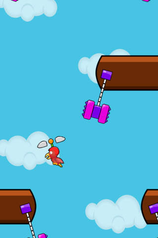 Zooming Parrot - One Touch Crossy Time Killer screenshot 2