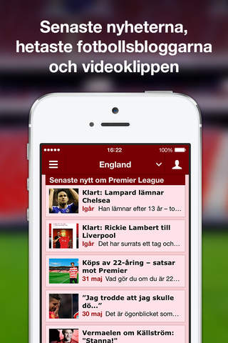 Sportbladet Fotboll screenshot 4