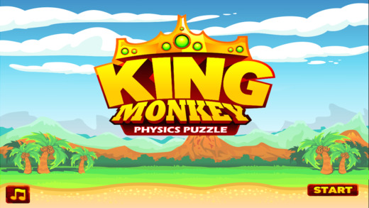 【免費遊戲App】King Monkey Physics Puzzle-APP點子