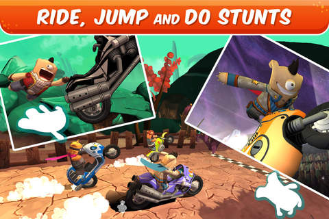 Monster League Racing - Be a Daredevil. Ride, Jump & Do Stunts. Upgrade Your Ride and Wear a Winning Costume! screenshot 2