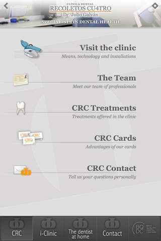 CRC i-Clinic screenshot 2