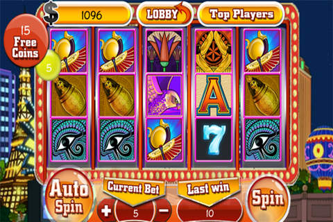 Casino Slots-Blackjack-Rouletter-Game For Free! screenshot 3