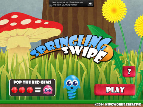 【免費遊戲App】Springling Swipe-APP點子