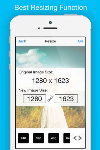InstaPic Snapshot Editor - Photo Blurring, Altering, Resizer & Artistic Framework with Stunning Effects. screenshot 4