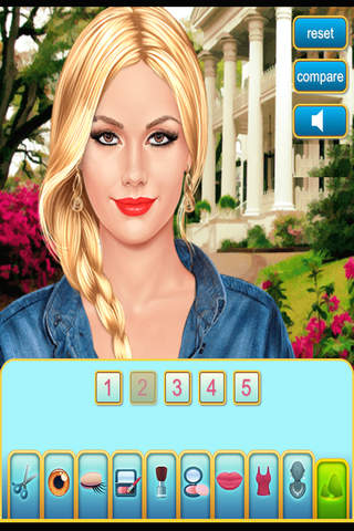 Real Makeup - Create new looks everyday including hairstyles, lipstick, eye shadow and many more accessories screenshot 3