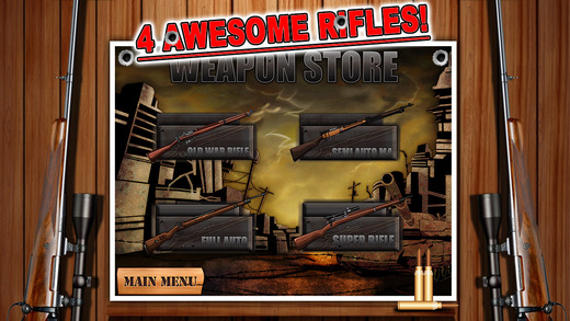 A World War 2 Sniper Shooting Game with Weapon Simulator Scope Rifle Games FREE