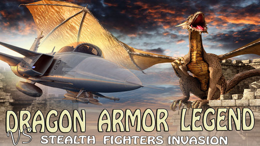Dragon Armor Legend 3D - Invasion Of The Stealth Fighter Jet warriors pro arcade