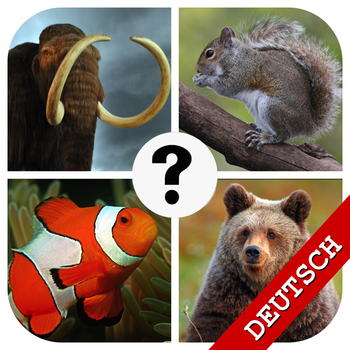 Errate das Tier - Das lustige Bilder Zoo Quiz Spiel auf Deutsch für Kinder und Erwachsene LOGO-APP點子