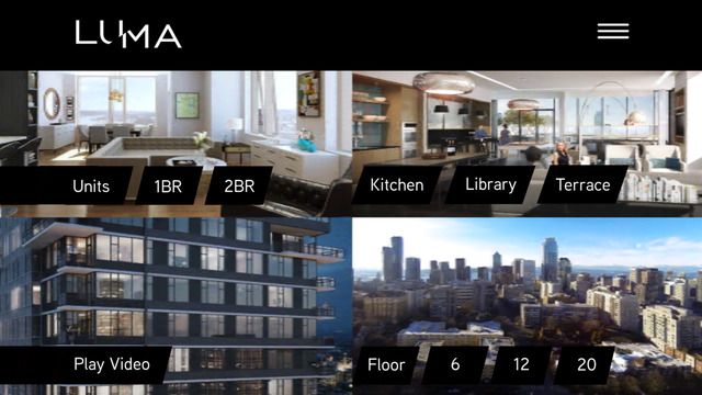 Luma Condominiums - Virtual Reality Experience for iPhone