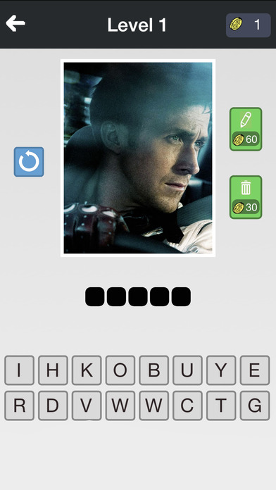 Screenshots of Movie Quiz - Cinema, guess what is the movie! for iPhone