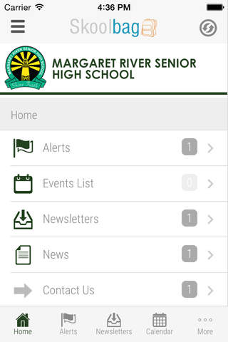 Margaret River Senior High School - Skoolbag screenshot 2