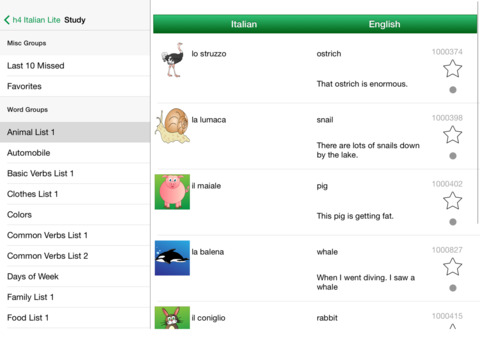 【免費教育App】h4 Italian Lite-APP點子