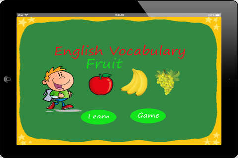 Easy fruit vocabulary grammar  practice leaning english for preschool screenshot 2