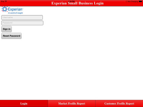 Experian Marketing Solutions Profiler Reports App screenshot 3