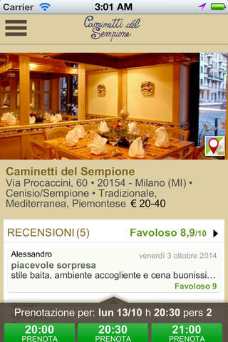 Caminetti del Sempione screenshot 3