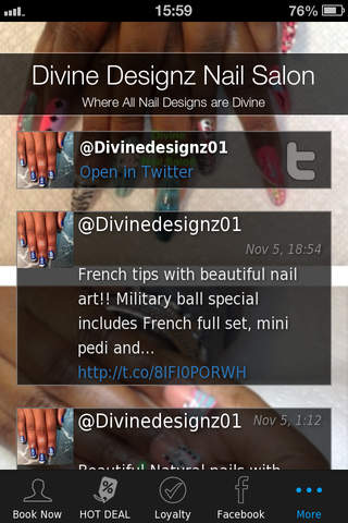 Divine Designz Nail Salon screenshot 4