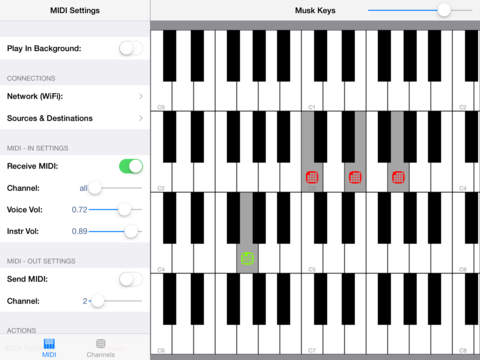 【免費音樂App】Musk MIDI Keyboard-APP點子