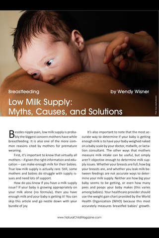 Natural Child Magazine screenshot 2
