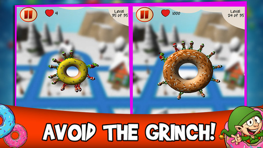 【免費遊戲App】Christmas Elf Donut Defense-APP點子