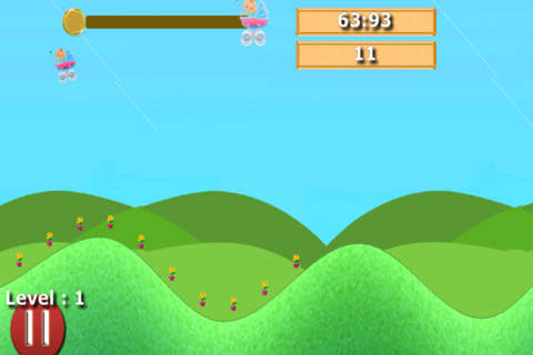 Crazy Toddler Racer - Fast And Speed Baby Racing In The Rally Highway FREE by Golden Goose Production screenshot 4