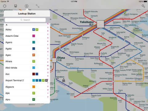 【免費旅遊App】Tokyo Rail Map+ Lite • Yokohama, Saitama, Chiba-APP點子