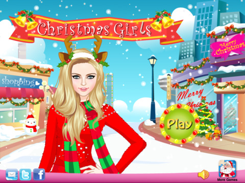 Dress Up - Christmas Girls на iPad