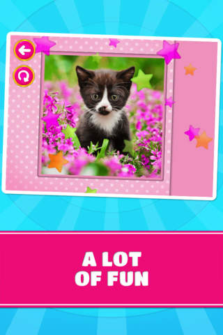 Cats & Kittens Puzzles - Logic Game for Toddlers, Preschool Kids, Little Boys and Girls screenshot 4