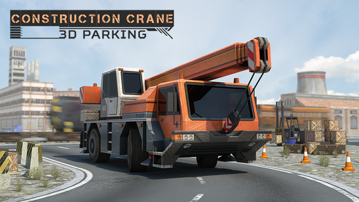 Construction Crane 3D Parking - Realistic Driving Simulator