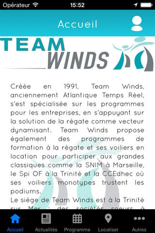 Team Winds Events screenshot 2