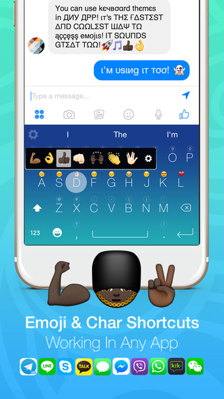 【免費工具App】Keyboard Themes with custom fonts and emojis - PRO version-APP點子