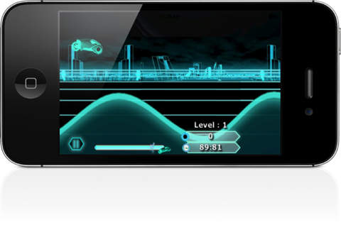 Neon Lights Race Pro : Electronic Moto Chase War screenshot 4