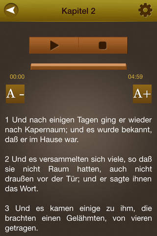 German Bible Audio - Die Bibel Deutsch mit Audio screenshot 3