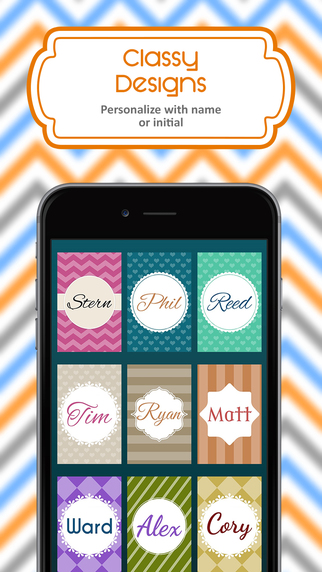 【免費工具App】My Monogram Wallpaper & Background Creator - Make designer Monogram Wallpapers & Skins-APP點子