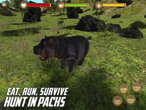 【免費遊戲App】Hippopotamus Simulator - HD-APP點子