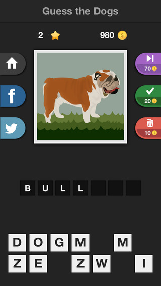 【免費遊戲App】Icontrivia : Guess the Dogs-APP點子