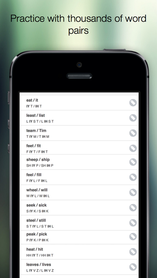 【免費教育App】Beautiful American Accent 2: Minimal Pairs-APP點子