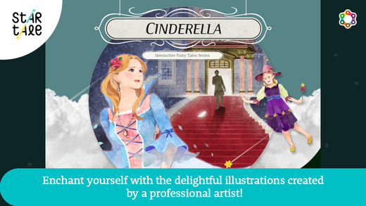 Cinderella : Star Tale - Interactive Fairy Tales for Kids