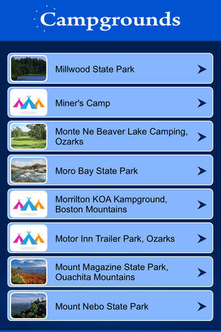 Arkansas Campgrounds Guide screenshot 2