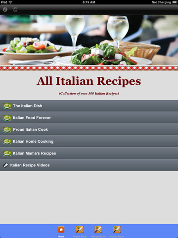 All Italian Recipes HD