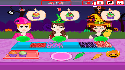 【免費遊戲App】Halloween Creepy Cupcakes-APP點子