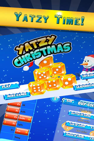 Yatzy Christmas Free - Fun Family Dice Poker screenshot 2