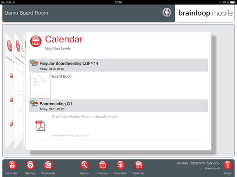 Brainloop Mobile screenshot 3