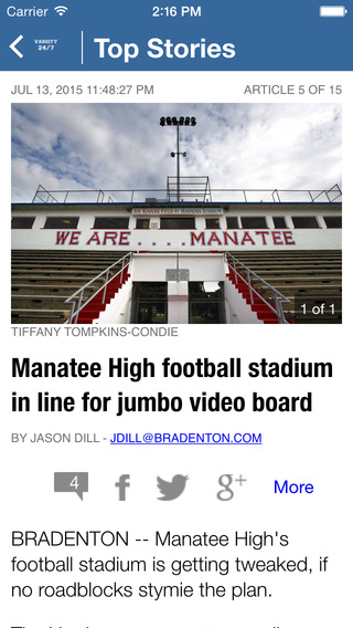 免費下載新聞APP|Bradenton Herald High School Sports News, Photos and Video app app開箱文|APP開箱王