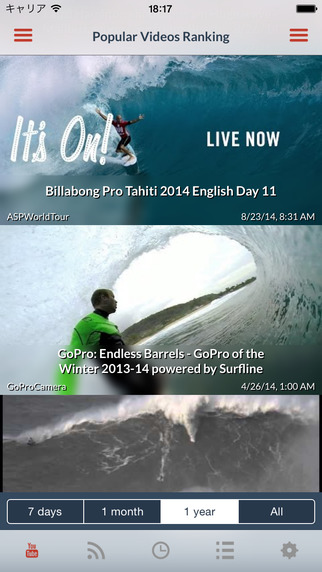 【免費運動App】SurfTube - Surfing Video Collection & Surf Magazine --APP點子