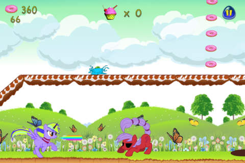 Little Pony Candy Adventure: My Cute Unicorn Magic Run in Sweet Paradise Pro screenshot 3