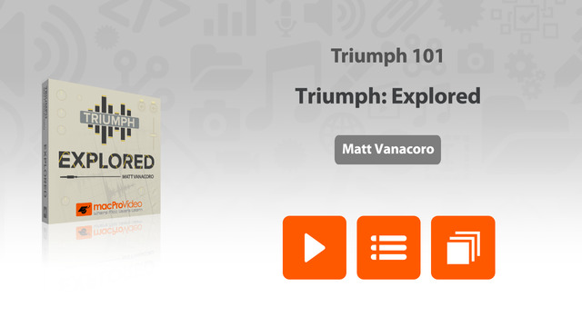 Course For Triumph 101 - Triumph Explored