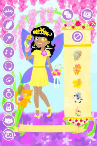 Fairy Fashion Show Dress Up Gold screenshot 3