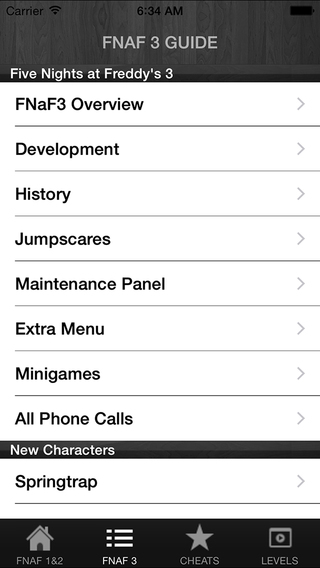 【免費書籍App】Free Cheats Guide for Five Nights at Freddy’s 3,2 and 1-APP點子