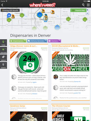 【免費醫療App】WheresWeed - Dispensaries-APP點子